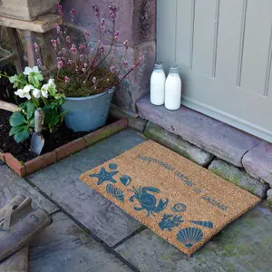 Happiness Comes In Waves Doormat (60 x 40cm)