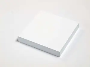 240mm floating hudson shelf kit, white high gloss