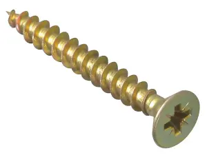 ForgeFix MPS545Y Multi-Purpose Pozi Compatible Screw CSK ST ZYP 5.0 x 45mm Box 200 FORMPS545Y