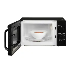 Cookology 800W Microwave 20L Manual Control Freestanding - CMAFS20LBK Black