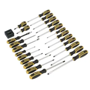 Sealey Soft Grip Screwdriver Set 24pc S0617