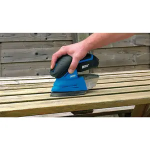 Draper  D20 20V Tri-Base Detail Sander (Sold Bare) 55657