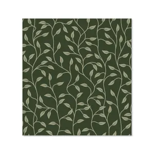 Green Shrub With Leaves Premium Glass Kitchen Splashback W700mm x H750mm