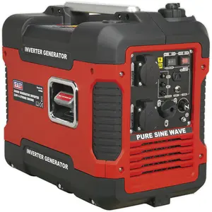 2000W Inverter Generator - 4-Stroke Engine - 4 Litre Fuel Tank - Dual Sockets