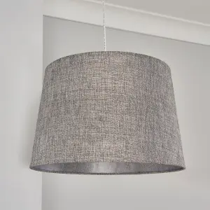 Inlight Ponte Blue Metallic effect Contemporary Light shade (D)40cm