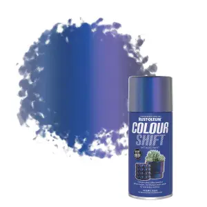 Rust-Oleum Colour Shift Cosmic Blue Multi-surface Topcoat Spray paint, 150ml