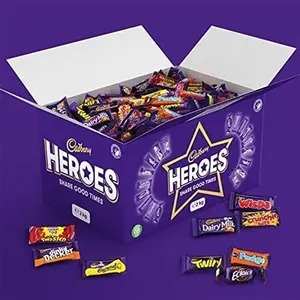 Cadbury Heroes Chocolate Bulk Sharing Box, 2 Kg