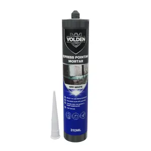 Volden Off-White Pointing mortar, 310ml Cartridge - Ready for use