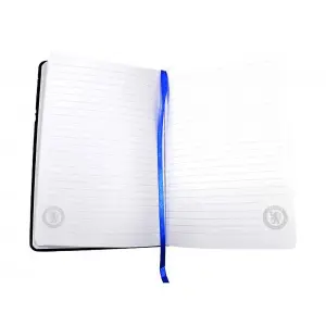 Chelsea FC Premium Crest A5 Notebook Black/Blue (One Size)