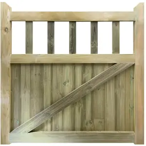 Cottage Gate Single - 1.2m Wide x 2.1m High - Left Hand Hung