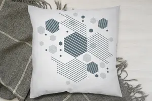 Cushions - Geometric graphic 1600s (Cushion) / 45cm x 45cm