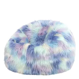 icon Kids Classic Faux Fur Bean Bag Chair Unicorn Bean Bags for Children