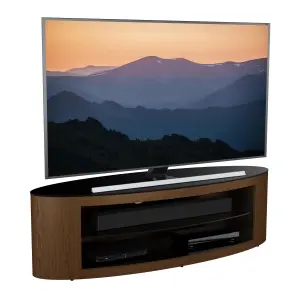 AVF Affinity Buckingham 1.4m Oval TV Stand - Walnut