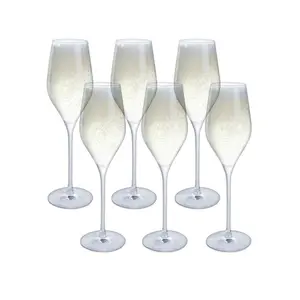 Dartington Crystal Bar Six Prosecco Glasses (Set of 6)