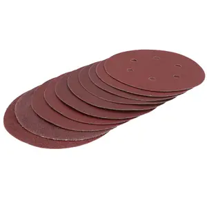 Hook/Loop Sanding Abrasive Discs Orbital DA Palm Sander 100PK 150mm Mixed Grit