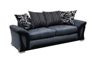 Furniture Stop - Claude 3 Seater Sofa