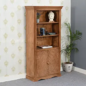 Artwork Large Bookcase - Solid Mango Wood - L45 x W85 x H175 cm