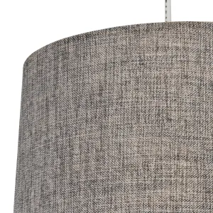 Inlight Ponte Blue Metallic effect Contemporary Light shade (D)30cm