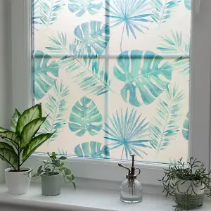 d-c-fix Tropicano Eco Line PVC Free Static Cling Window Film for Privacy and Décor 1.5m(L) 45cm(W)