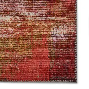 Multi Modern Easy to Clean Abstract Rug For Dining Room Bedroom Living Room-120cm X 170cm