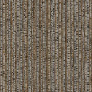 Galerie Natural FX 2 Bronze Bamboo Stripe Sheen Wallpaper Roll