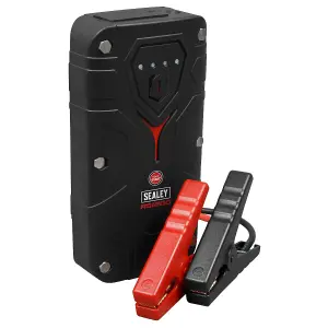 Sealey RoadStart 1200A 12V Lithium-Ion Jump Starter Power Pack Red/Black RS1200