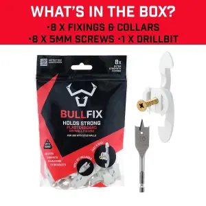 Bullfix Extra Heavy Duty Plasterboard Fixings - Starter Kit