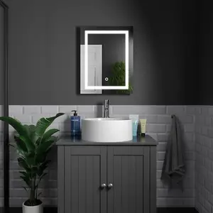 Harper & Harlow 390x500 Cassio LED Illuminated Bathroom Mirror