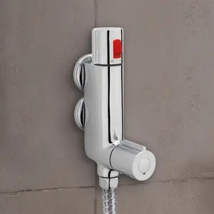 ENKI Haven T26 Chrome Caravan Boat Shower Exposed Thermostatic Mixer Valve 45mm