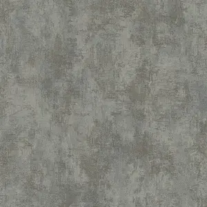 Galerie Industrial Effects Greige/Platinum Metallic Industrial Texture Wallpaper Roll