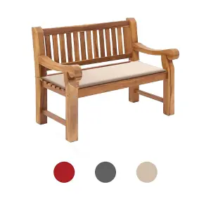 Outdoor Garden Bench Cushion - Beige