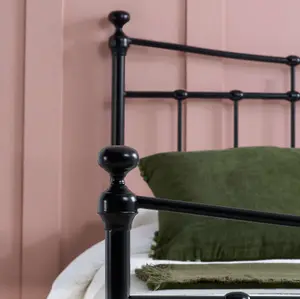 Birlea Emily Single Bed Frame In Black