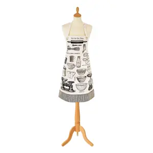 Baking Graphic Print PVC/Oil cloth Apron