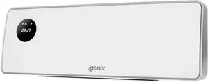 Igenix 2Kw Wall Ptc Fan Heater White | Robert Dyas