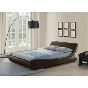 Berne Upholstered Bed Frame Black / Double (4'6)