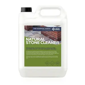 Stonecare4u - Natural Stone Cleaner (5 Litre) - Removes Dirt, Algae, Grime and More Within 2-4 Hours