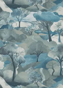 Erismann Tree Landscape Vinyl Wallpaper