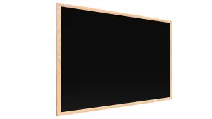 ALLboards Magnetic Chalkboard with Wooden Frame 80x50cm, Magnetic Chalkboard chalk