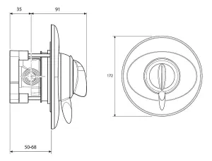 Mira Showers Select B Built In Recessed Shower Valve Only Mixer 1.1592.002