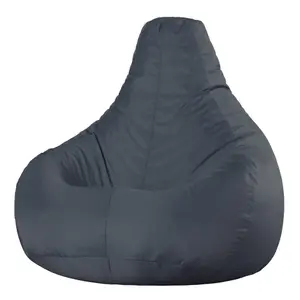 Veeva Recliner Gaming Bean Bag Chair - Charcoal