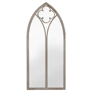 Berkfield Mirror Sand 100x45 cm Iron for Indoor Use