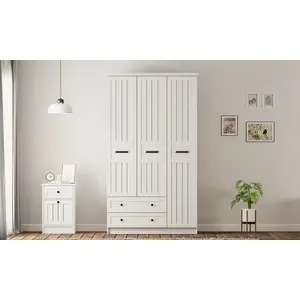 VIENNA XL 3 Door 2 Drawer Wardrobe