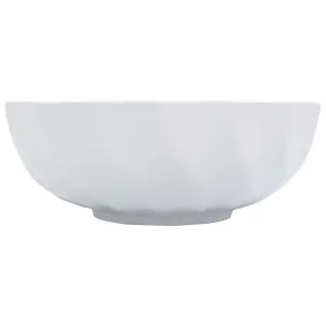 Berkfield Wash Basin 46x17 cm Ceramic White