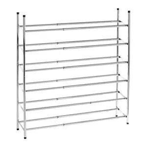 Maison by Premier Six Tiers Chrome Shoe Rack