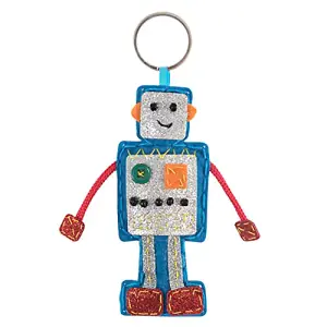 FELT KIT ROBOT - Felt Decoration Kit: Robot - Trimits