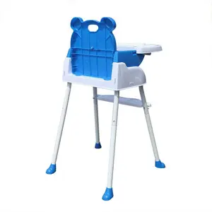 Croll High Chair Blue/White