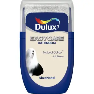 Dulux Easycare Natural calico Soft sheen Emulsion paint, 30ml