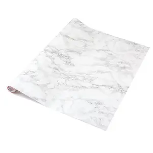 d-c-fix Marble Grey Self Adhesive Vinyl Wrap Film for Kitchen Worktops and Furniture 2.1m(L) 90cm(W)