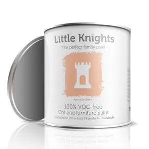 Little Knights Cot & Furniture Paint - Apricot Ice Cream - 2.5 litre