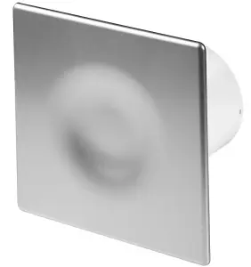 Awenta 125mm Timer ORION Extractor Fan Satin ABS Front Panel Wall Ceiling Ventilation